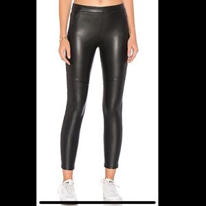 Free People vegan leather leggings